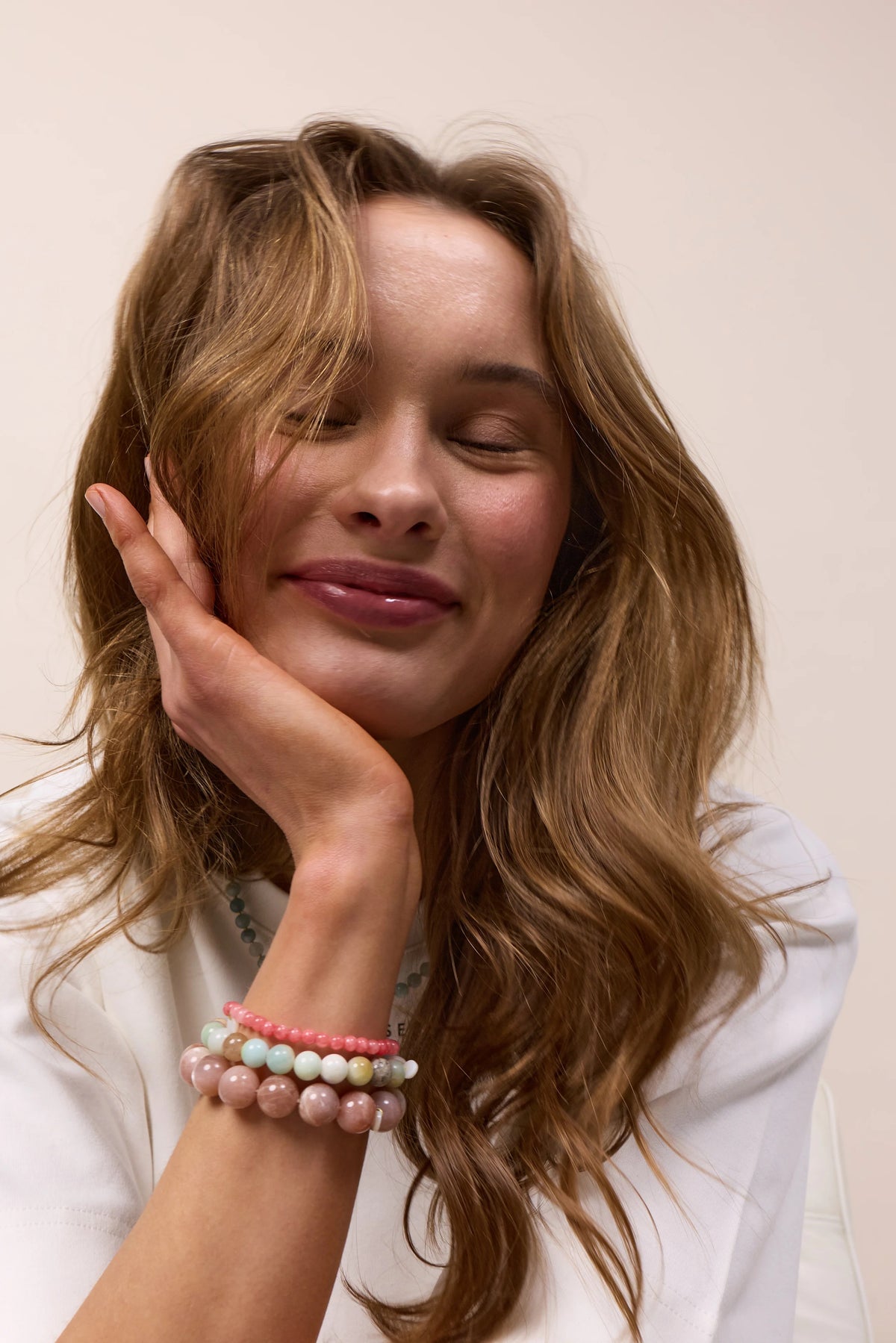 SOÏ COPENHAGEN ESSENTIAL Armband, amazonite