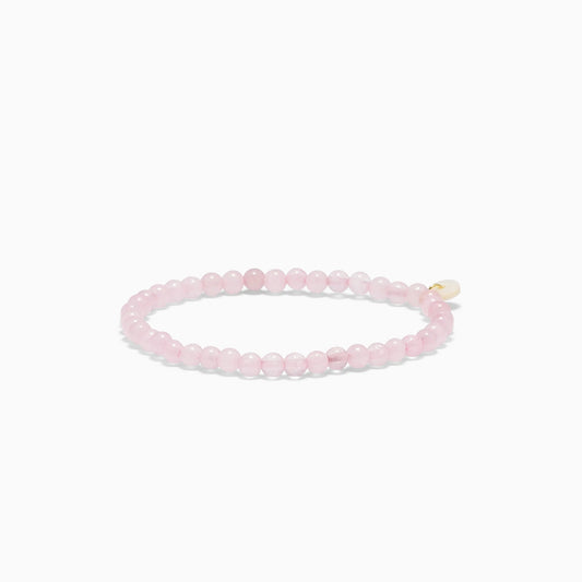SOÏ COPENHAGEN PETITE Armband, rose quartz