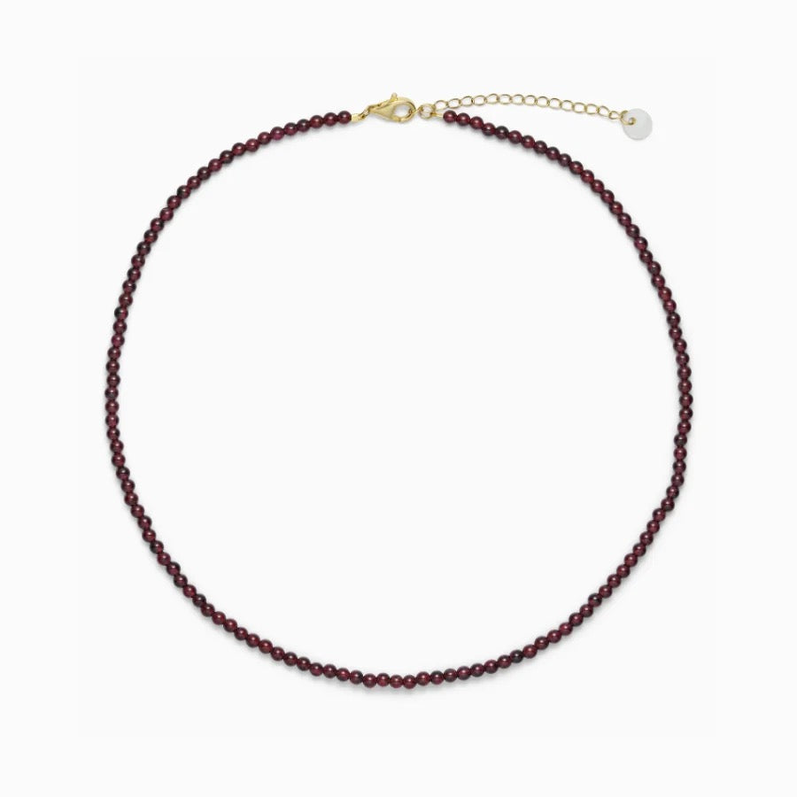 SOÏ COPENHAGEN LUNA Kette, garnet