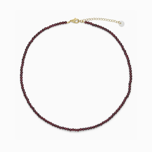 SOÏ COPENHAGEN LUNA Kette, garnet
