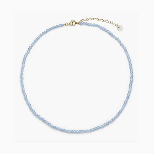 SOÏ COPENHAGEN LUNA Kette, aquamarine