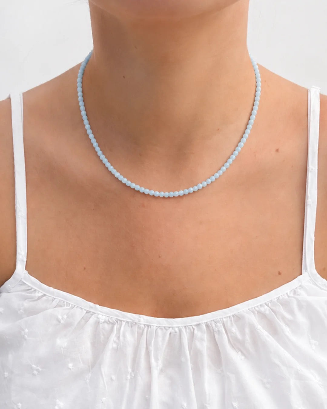 SOÏ COPENHAGEN LUNA Kette, aquamarine
