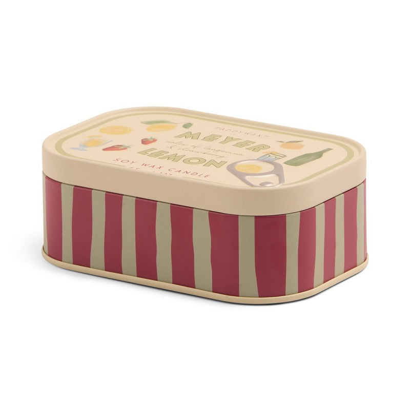 PADDYWAX BISTRO LEMON Tin Candle, meyer lemon