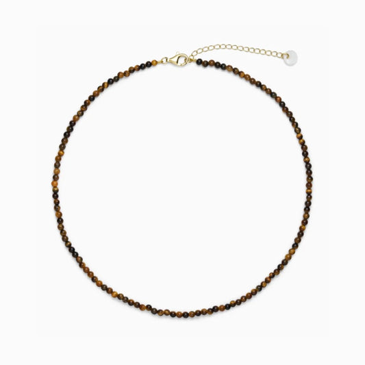 SOÏ COPENHAGEN LUNA Kette, tiger eye