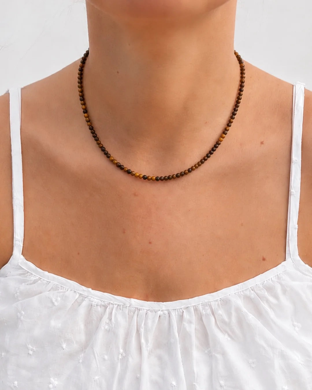 SOÏ COPENHAGEN LUNA Kette, tiger eye