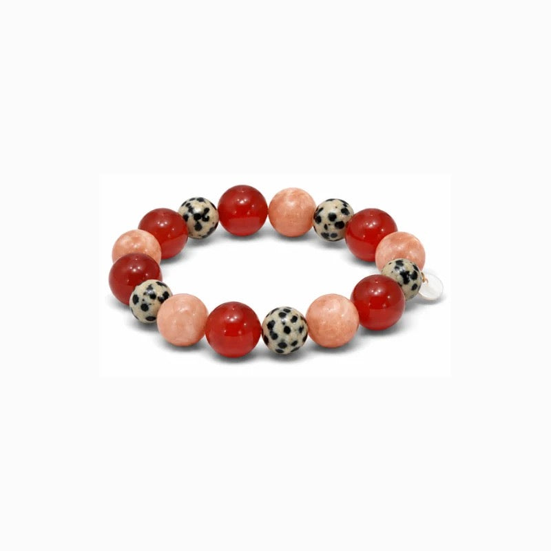 SOÏ COPENHAGEN SAGA Armband, auburn