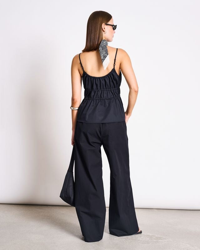 JAN|N JUNE EBUR Top, schwarz