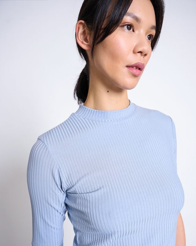 JAN|N JUNE NINA T-Shirt, mid blue