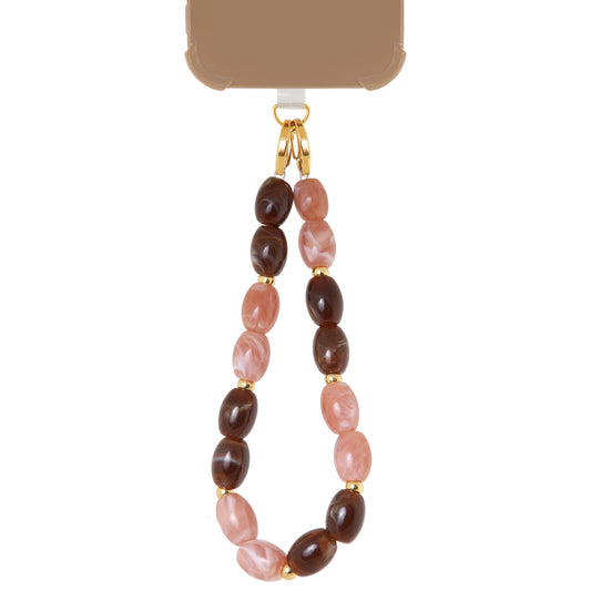 LABEL KIKI TOFFEE ROSE Handykette