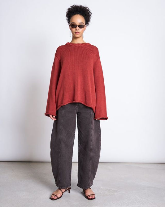 JAN|N JUNE SONA Pullover, mid red