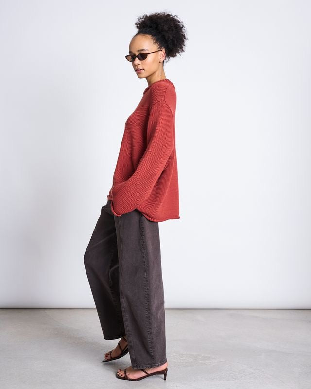JAN|N JUNE SONA Pullover, mid red