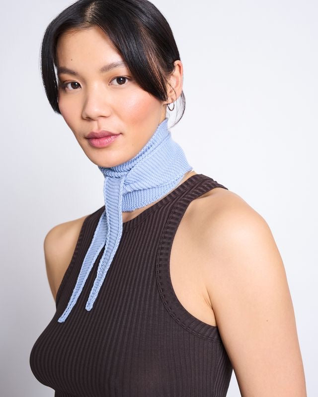 JAN|N JUNE LEAENA Schal, mid blue