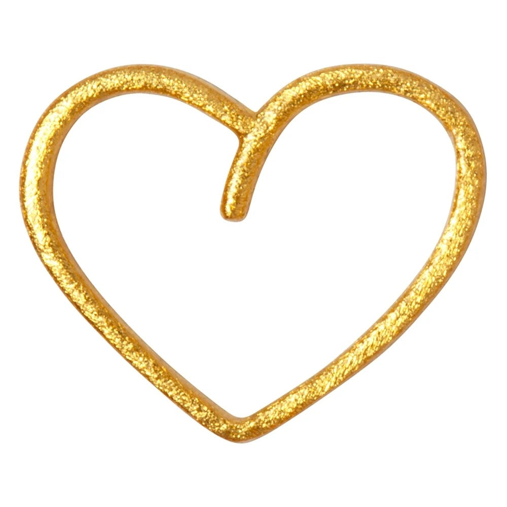 LULU COPENHAGEN HAPPY HEART Ohrstecker, gold