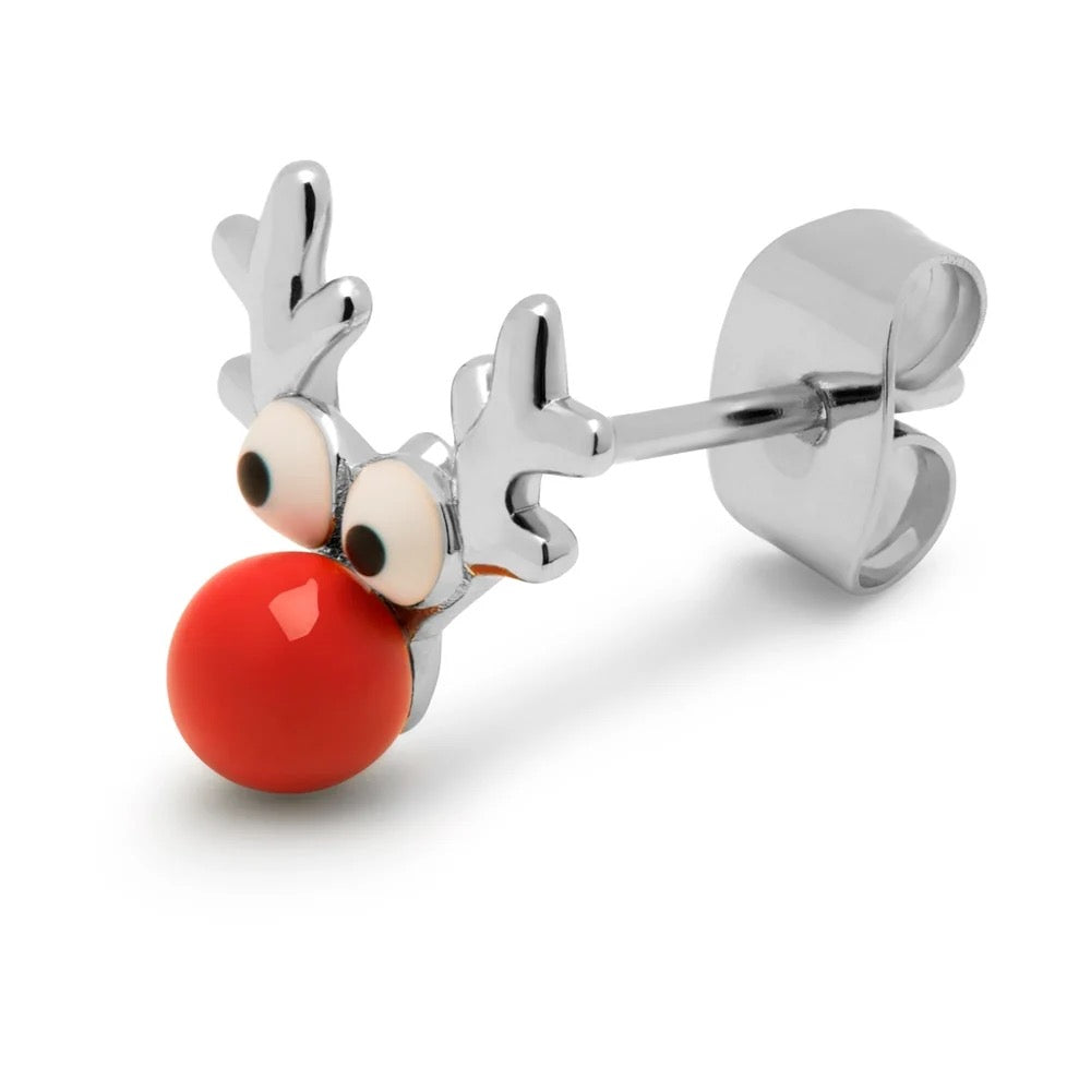 LULU COPENHAGEN RUDOLPH Ohrstecker, silber