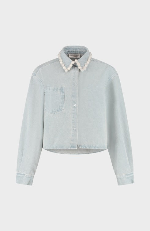 AMAYA AMSTERDAM MARLOU Bluse, blau