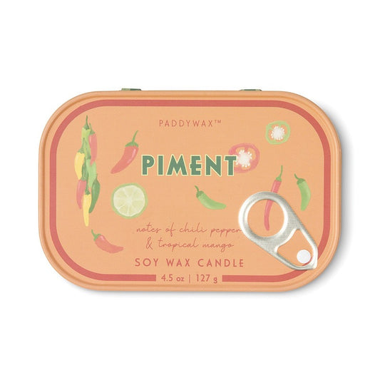 PADDYWAX BISTRO PIMENT Tin Candle, chilli & mango