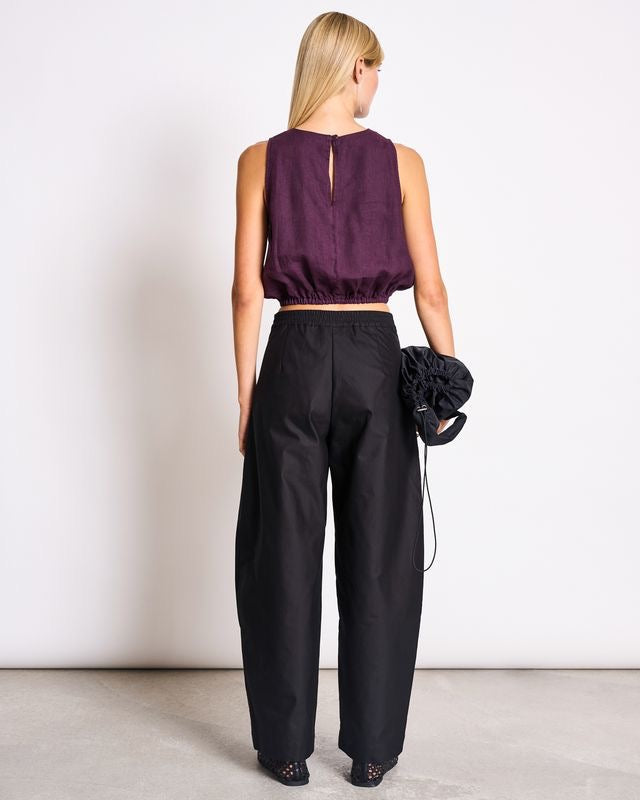 JAN|N JUNE LUPIN Top, cherry lacquer