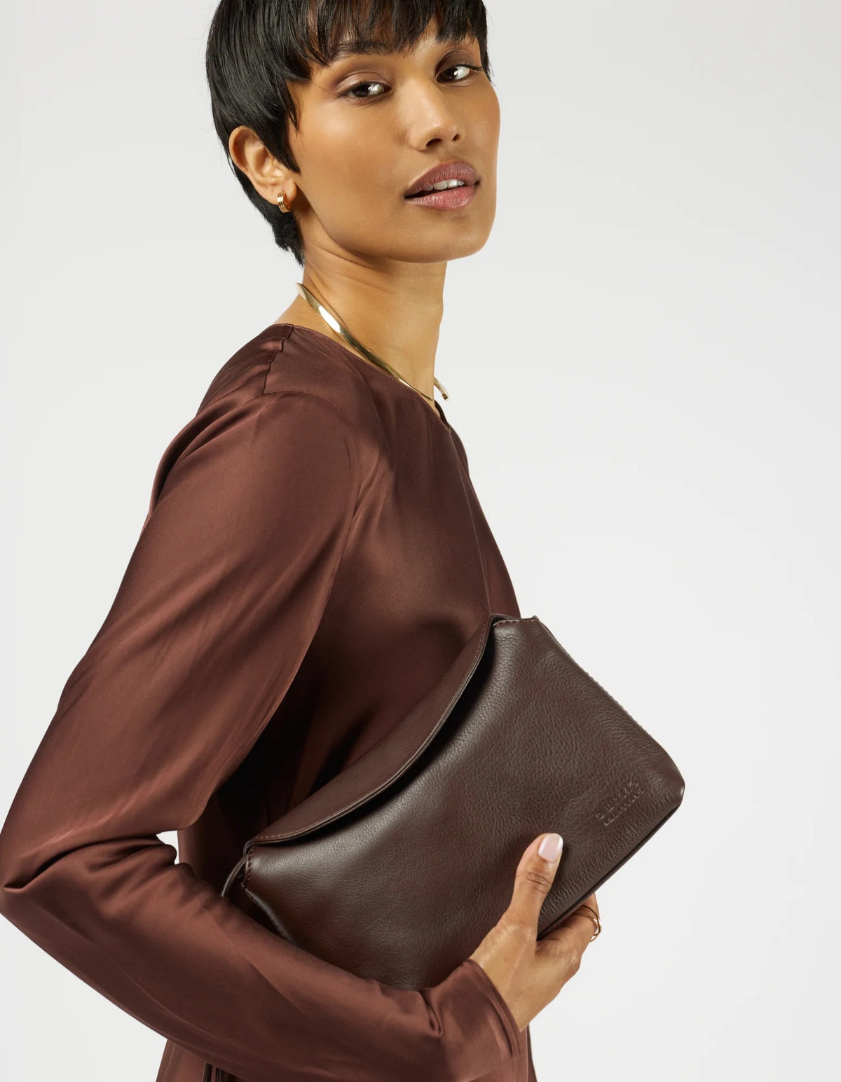 O MY BAG SIENNA MINI Handtasche, chocolate