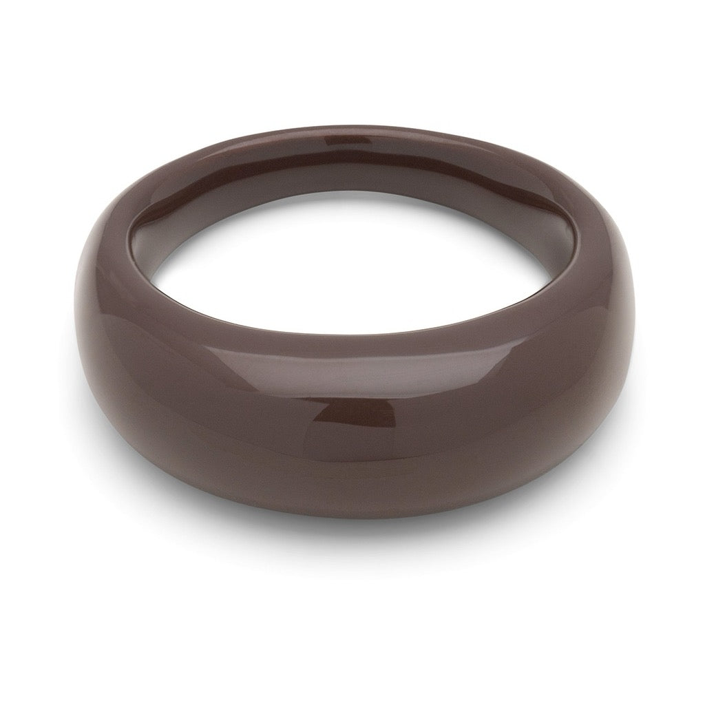 LULU COPENHAGEN CHUNKY COLOR Ring, cocoa powder