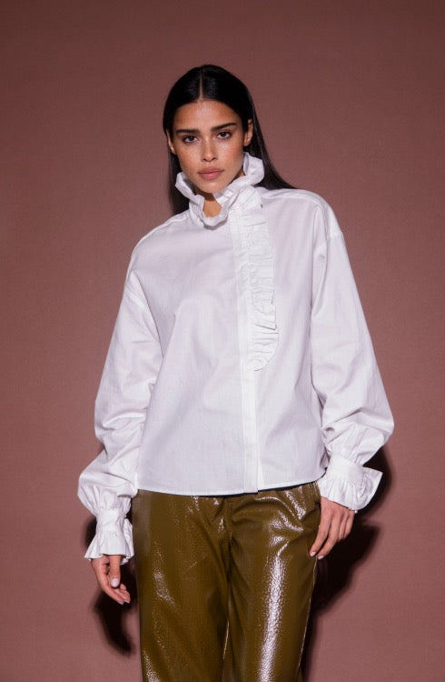 AMAYA AMSTERDAM SUNNY Bluse, weiß