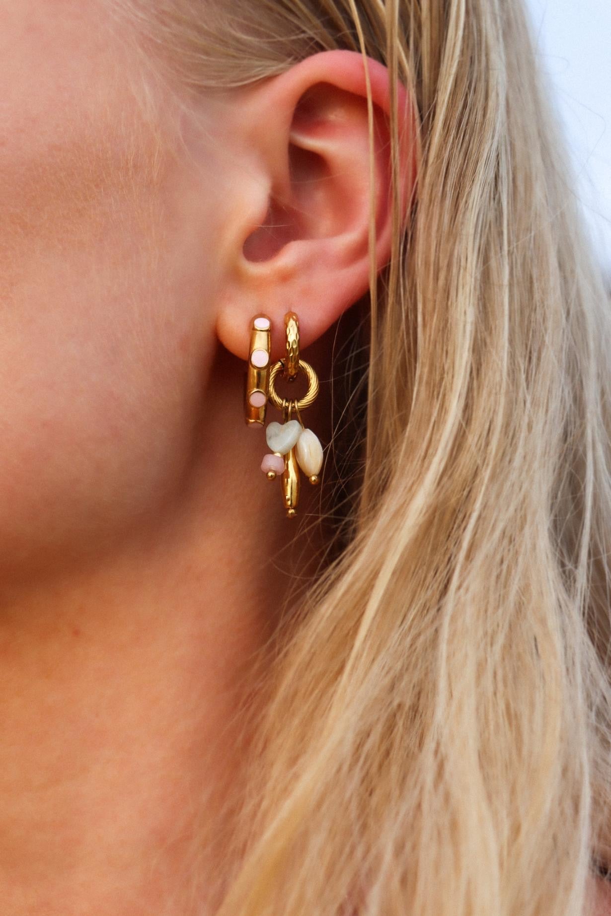 LABEL KIKI LITTLE FISH Hoop, gold