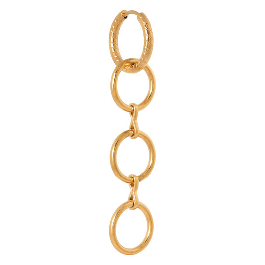 LABEL KIKI MAMMA MIA Hoop, gold