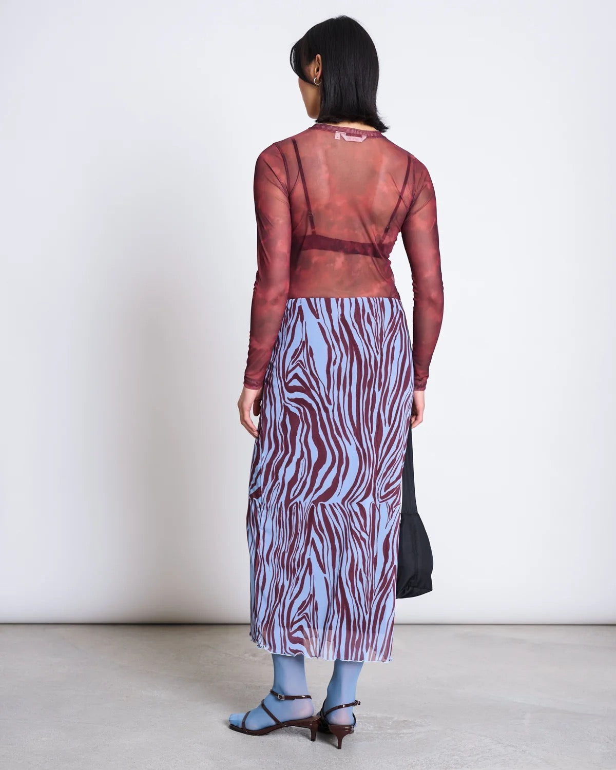 JAN|N JUNE DORA Longsleeve, carmine curl