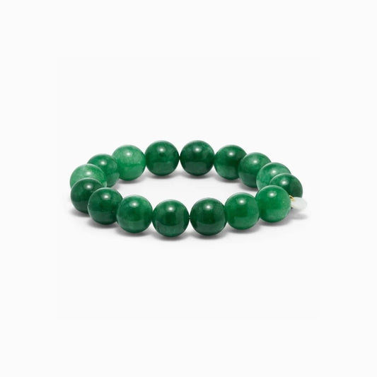 SOÏ COPENHAGEN CHUNKY Armband, green jade