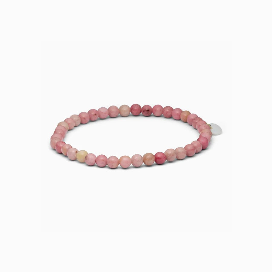 SOÏ COPENHAGEN PETITE Armband, rhodonite