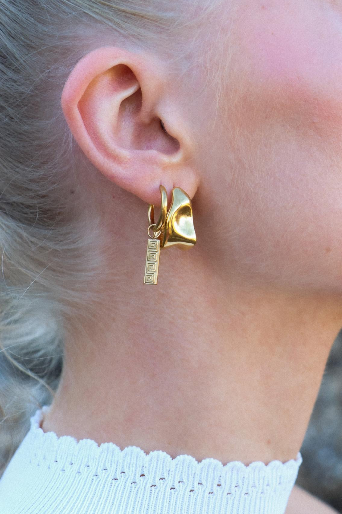 LABEL KIKI ORGANIC Hoop, gold