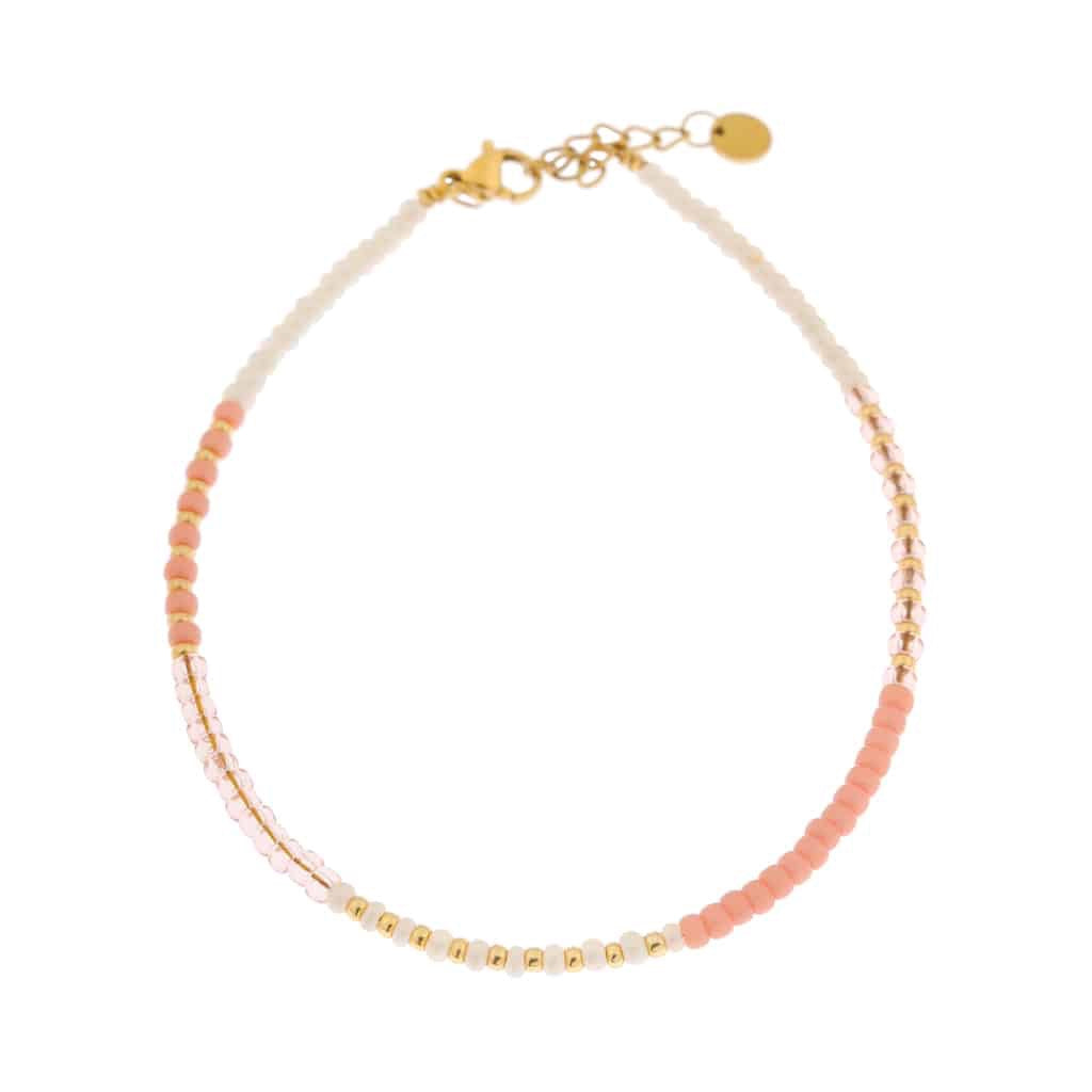 LABEL KIKI PERFECT PEACH Fußkettchen, gold