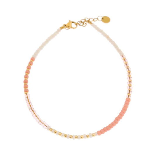 LABEL KIKI PERFECT PEACH Fußkettchen, gold