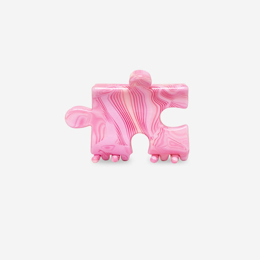 SASSTIE PUZZLE PINKY INK Hairclip
