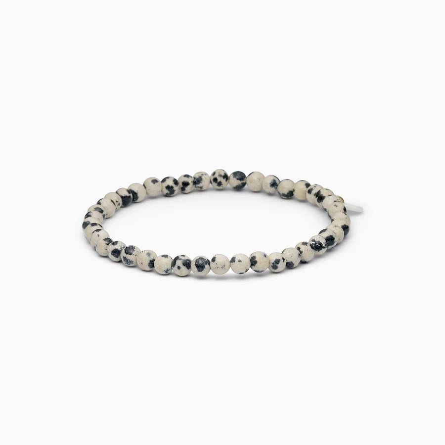 SOÏ COPENHAGEN PETITE Armband, dalmatian jasper