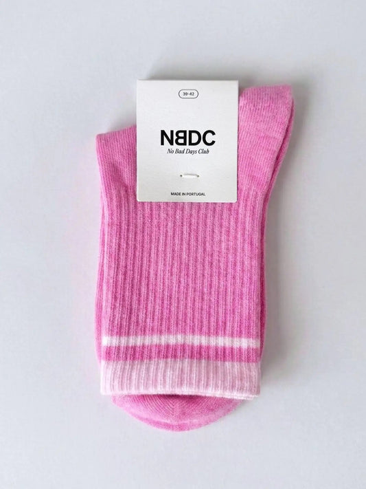 NBDC SUMMER STRIPES Socken, pink/rosé