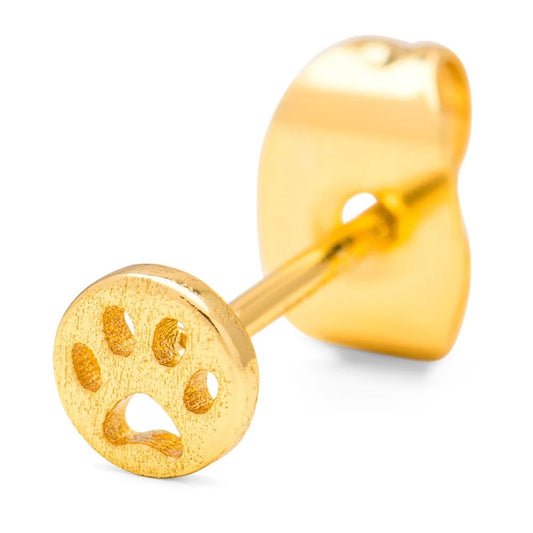 LULU COPENHAGEN DOG Ohrstecker, gold
