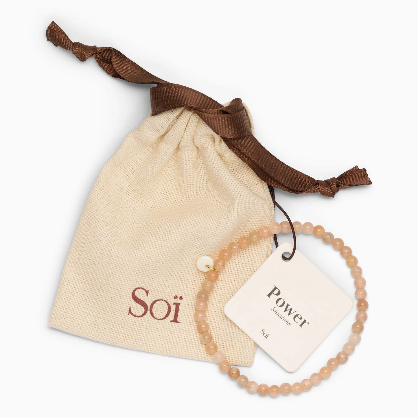 SOÏ COPENHAGEN PETITE Armband, sunstone