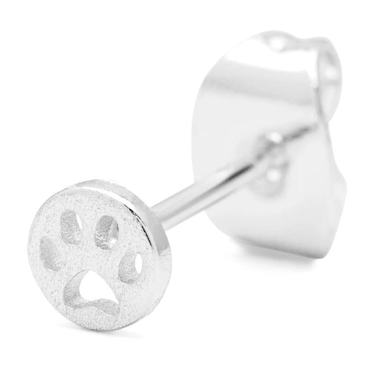 LULU COPENHAGEN DOG Ohrstecker, silber