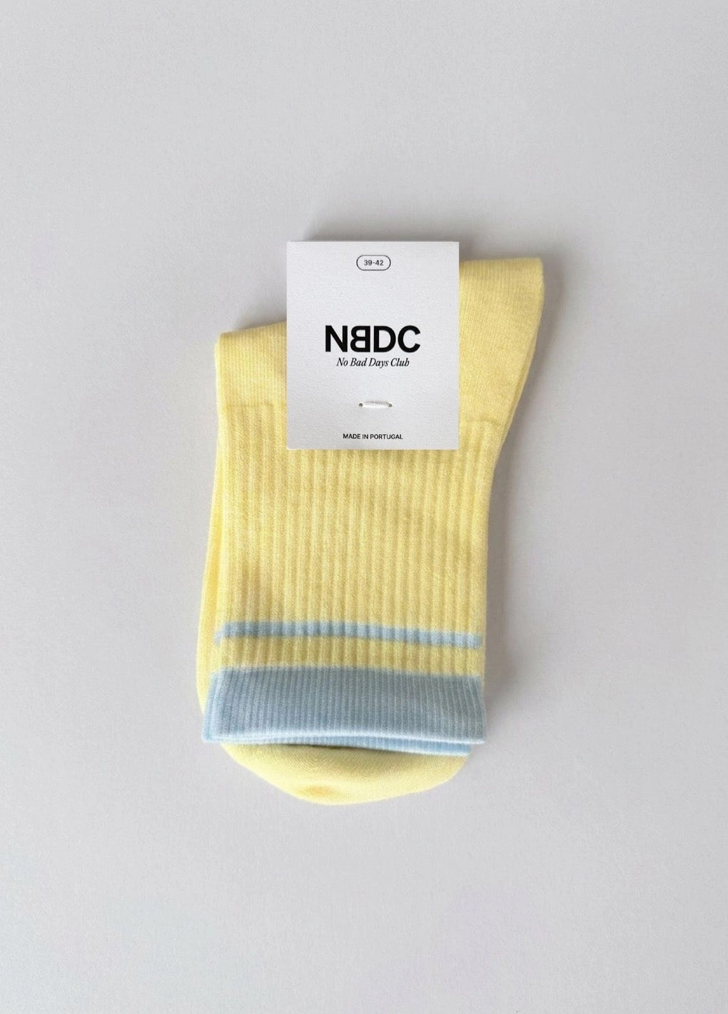 NBDC SUMMER STRIPES Socken, yellow/light blue