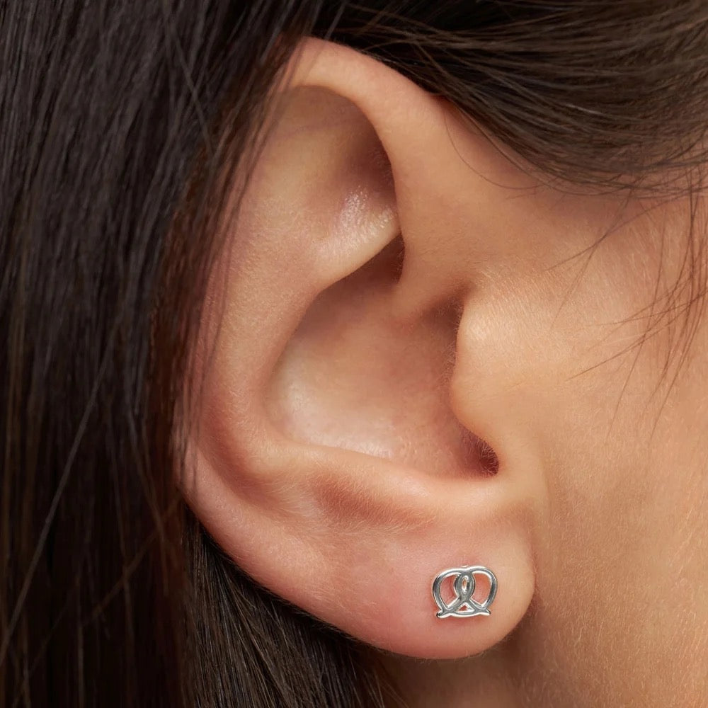 LULU COPENHAGEN BREZN Ohrstecker, silber