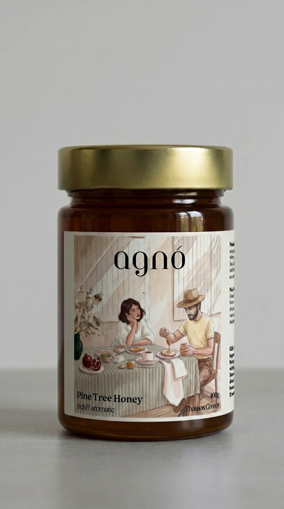 AGNÓ Pinienhonig, 400g