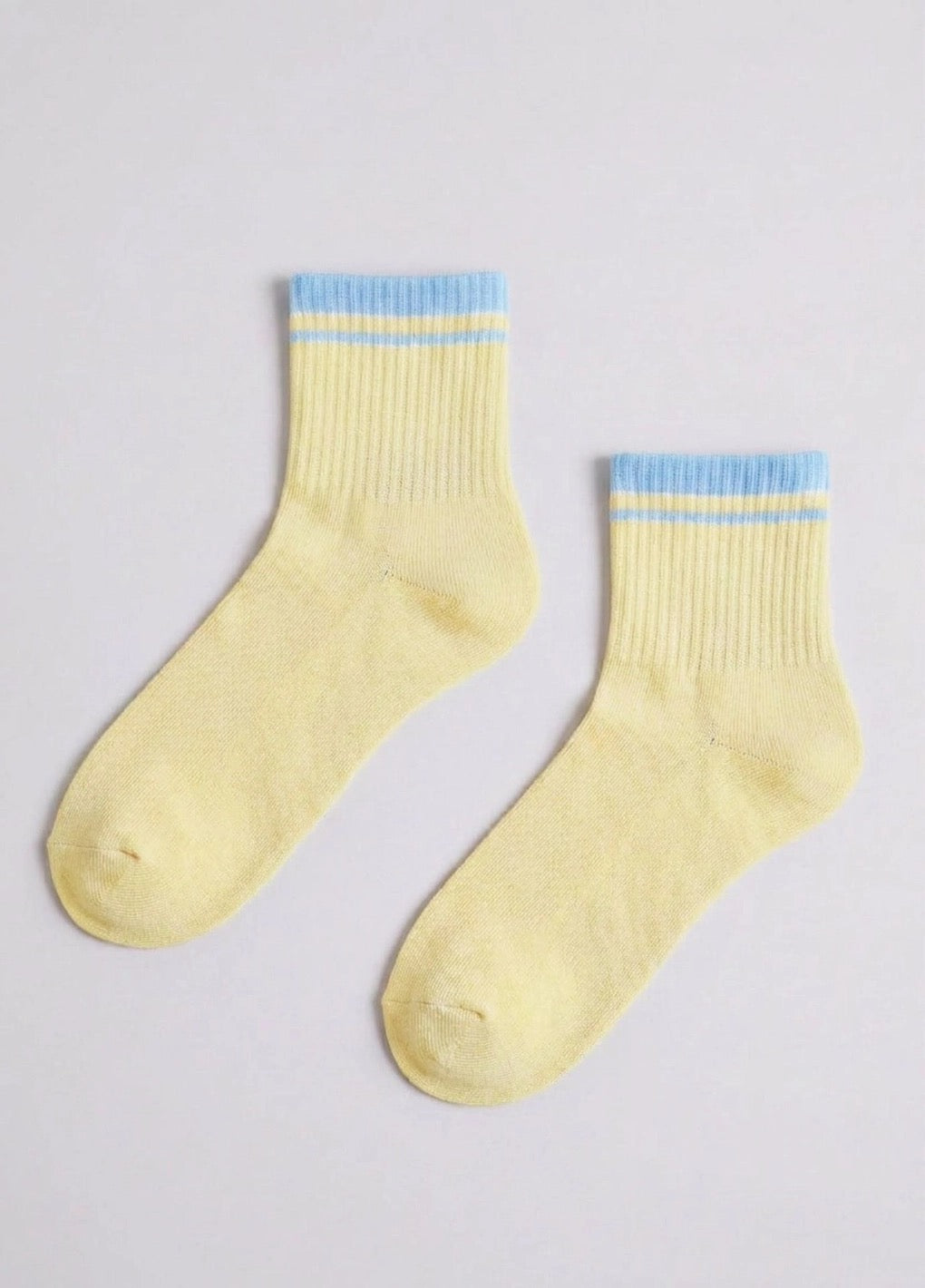 NBDC SUMMER STRIPES Socken, yellow/light blue