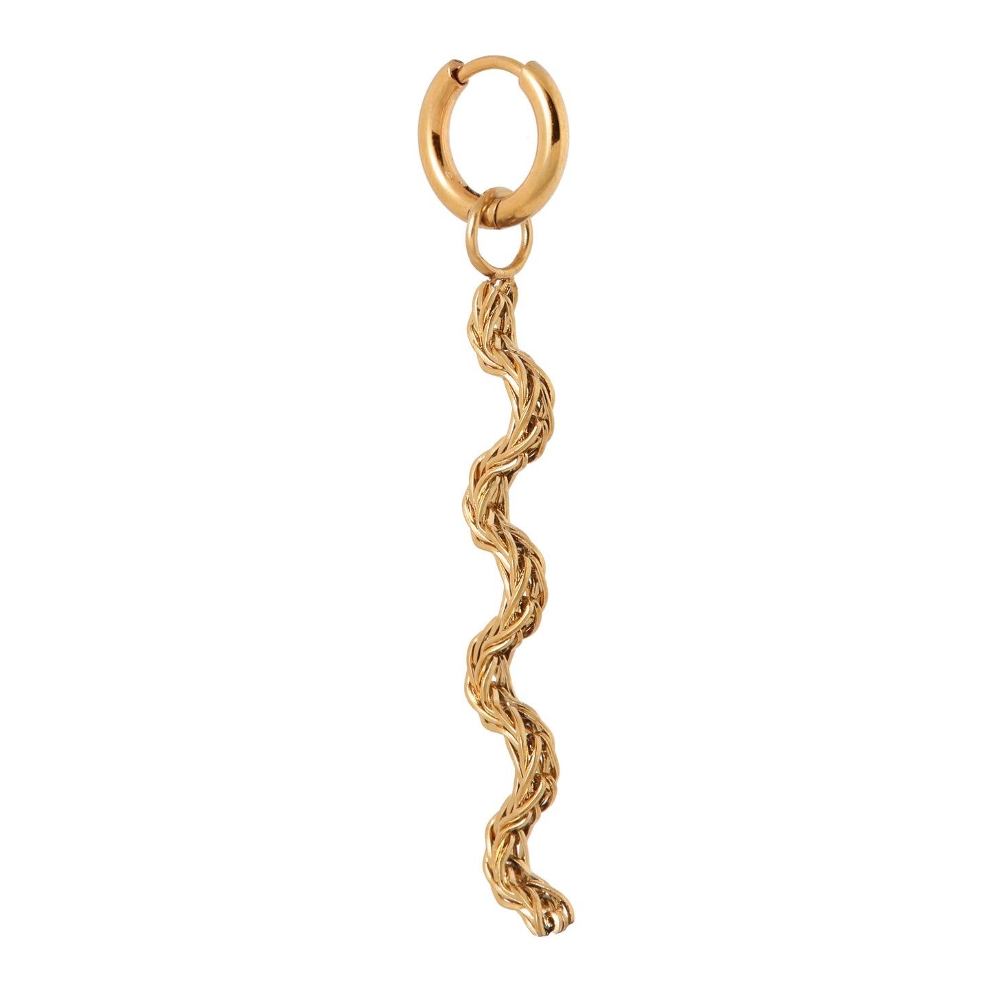 LABEL KIKI WAVES Hoop, gold