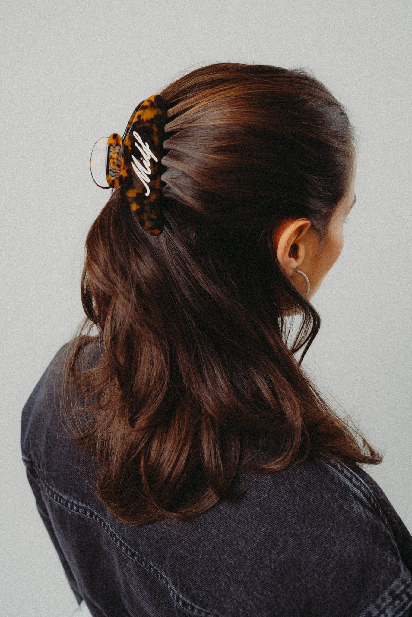 NOT YOUR MOMMY MILF Hairclip, braun