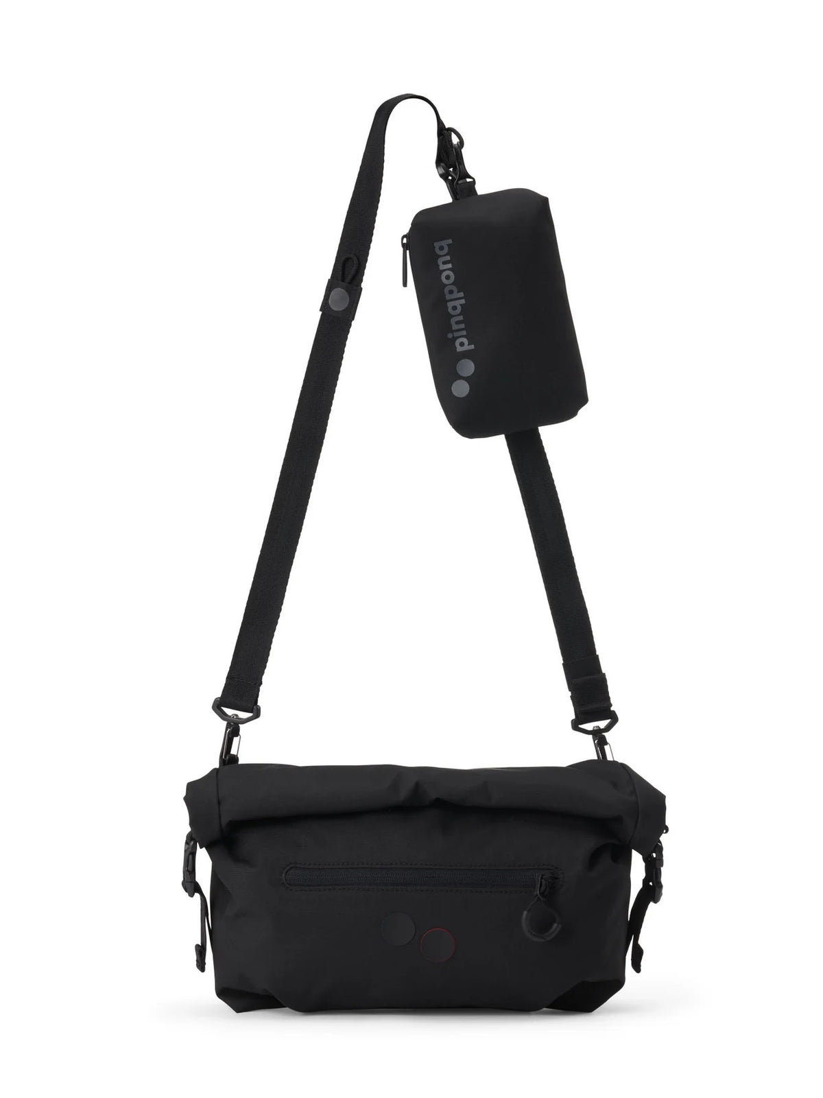 PINQPONQ AKSEL Crossbodybag, rooted black