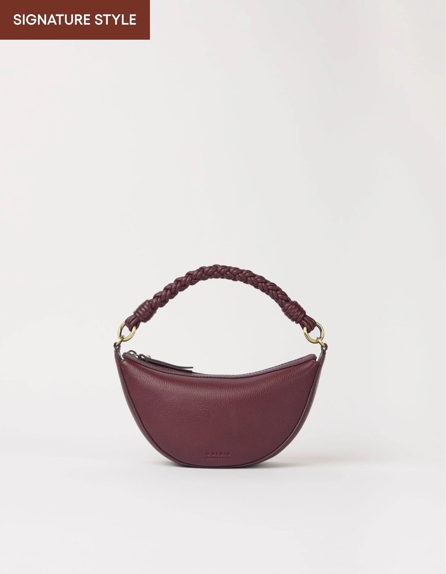 O MY BAG LEO MINI Handtasche, dark cherry
