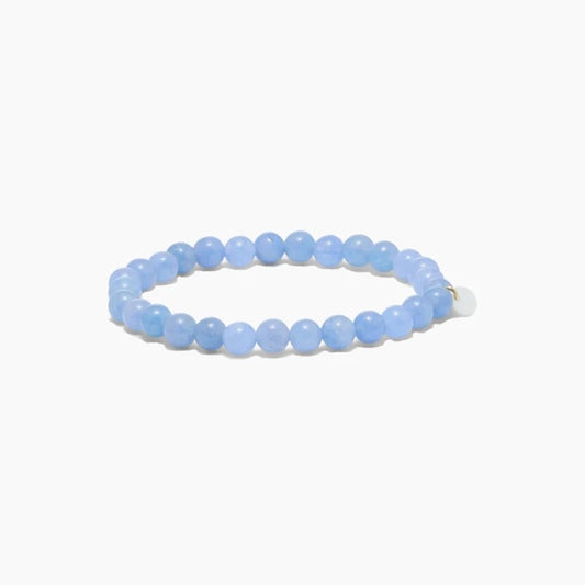 SOÏ COPENHAGEN ESSENTIAL Armband, aquamarine
