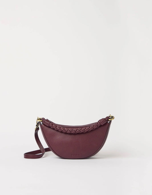 O MY BAG LEO MINI Handtasche, dark cherry