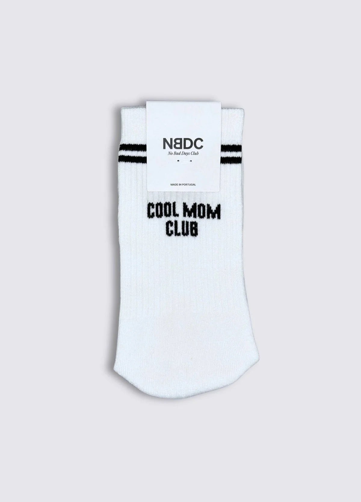 NBDC COOL MOM CLUB RETRO Socken, weiß