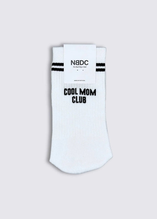 NBDC COOL MOM CLUB RETRO Socken, weiß